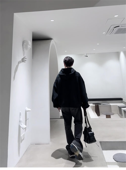 알렉산더왕 오버사이즈 로고 후드 집업 2컬러 (레어) - 상세 이미지