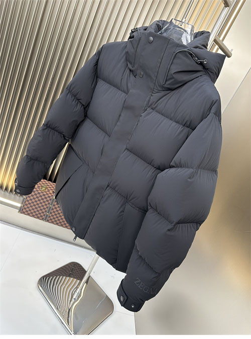 *기타 제냐 덕다운 후디 숏 패딩 자켓 레플리카 3번 이미지 - 의류 | 세미샵 레플리카 사이트
