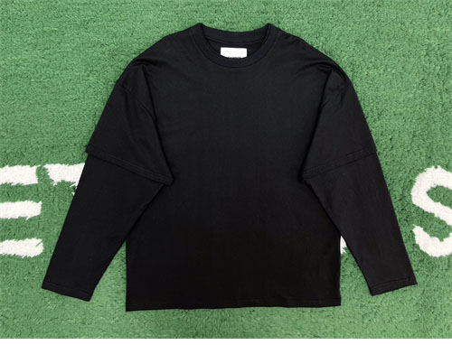 질센더 레이어드 크루넥 티셔츠