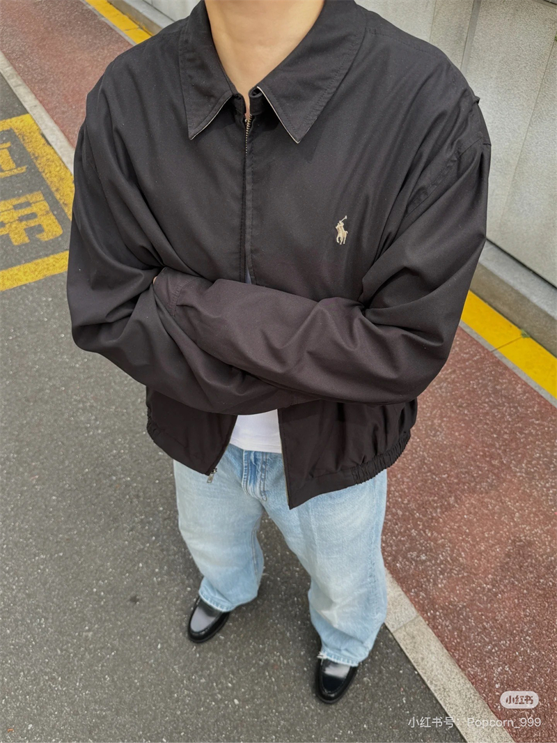 폴로 랄프 로렌 바이스윙 윈드브레이커 자켓（세븐） - 상세 이미지