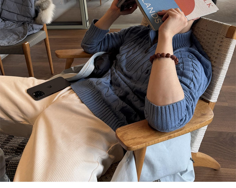 기타 폴로 랄프 로렌 쿼터 집업 케이블 니트 스웨터 레플리카 18번 이미지 - 의류 | 세미샵 레플리카 사이트