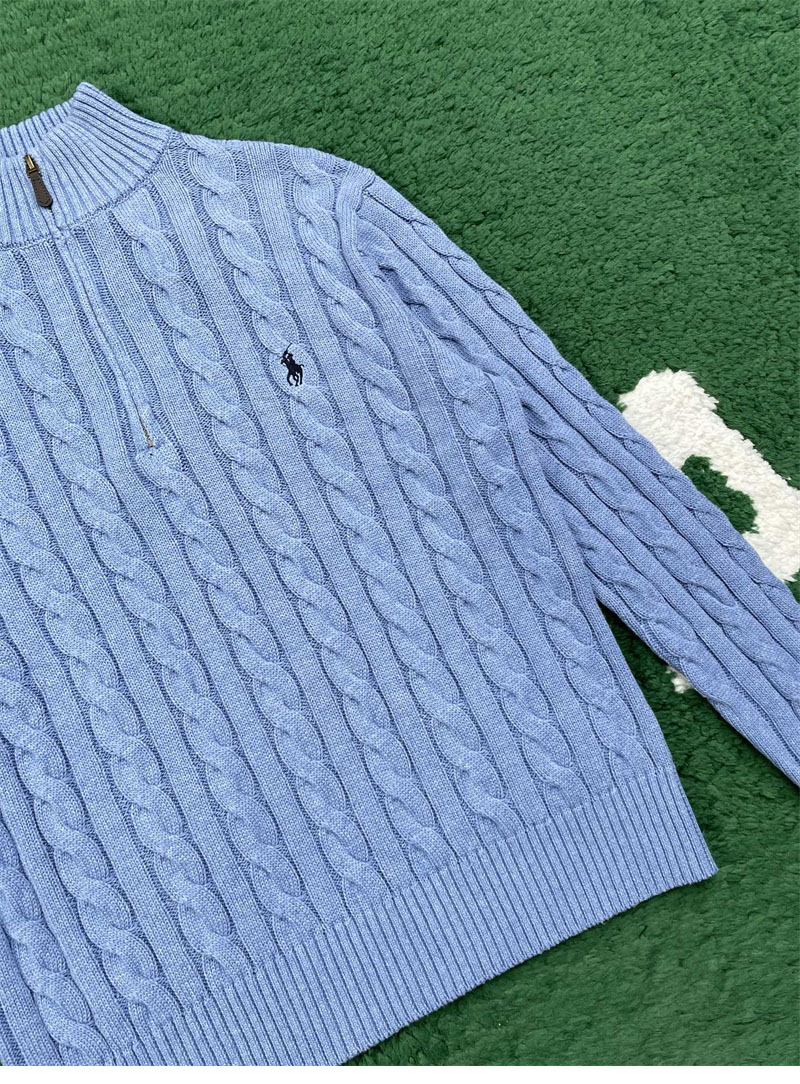 기타 폴로 랄프 로렌 쿼터 집업 케이블 니트 스웨터 레플리카 19번 이미지 - 의류 | 세미샵 레플리카 사이트