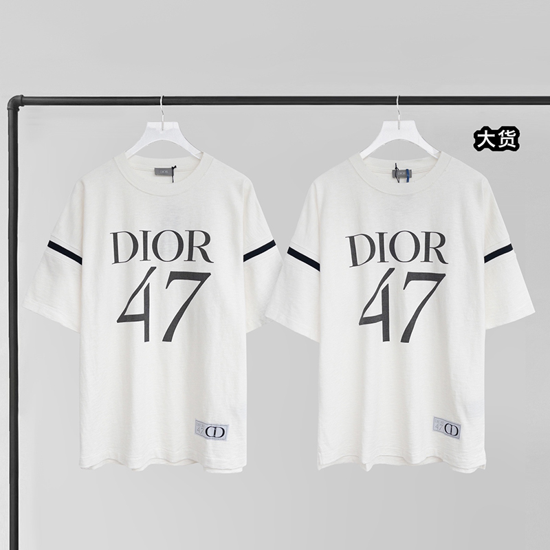디올 1947 시그니처 오버사이즈 반팔 티셔츠
