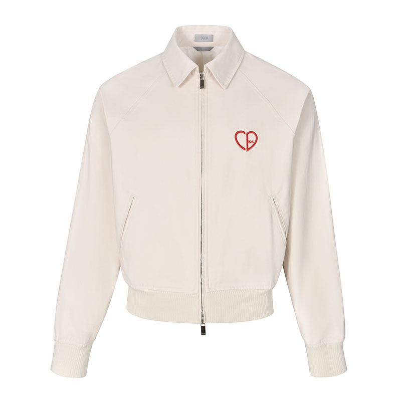 디올 24FW CD 하트 블루종 자켓