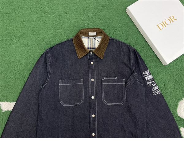 D I O R 디올 Archives Labels 데님 오버셔츠 레플리카 9번 이미지 - 의류 | 세미샵 레플리카 사이트