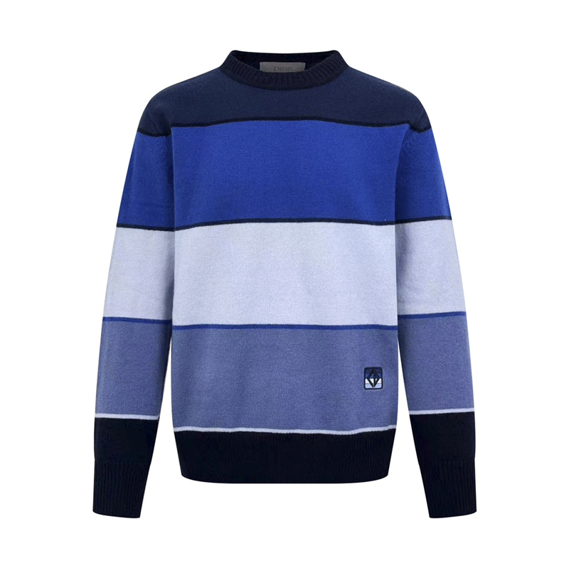 D I O R 디올 CD 다이아몬드 캐시미어 코튼 저지 스웨터 니트 레플리카 1번 이미지 - 의류 | 세미샵 레플리카 사이트