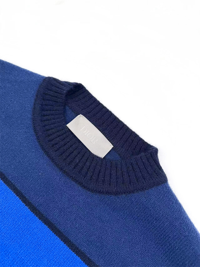 D I O R 디올 CD 다이아몬드 캐시미어 코튼 저지 스웨터 니트 레플리카 6번 이미지 - 의류 | 세미샵 레플리카 사이트