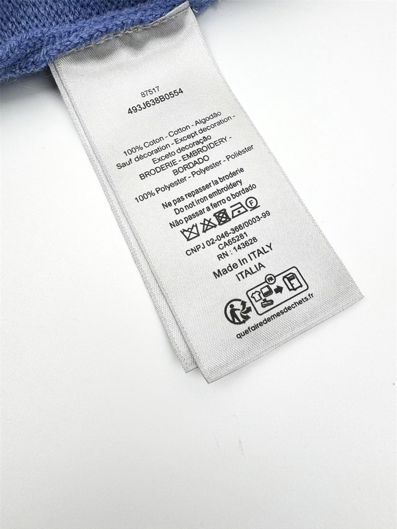 D I O R 디올 CD 다이아몬드 캐시미어 코튼 저지 스웨터 니트 레플리카 12번 이미지 - 의류 | 세미샵 레플리카 사이트