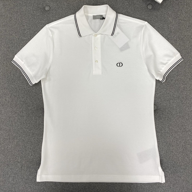 디올 CD 아이콘 폴로 셔츠