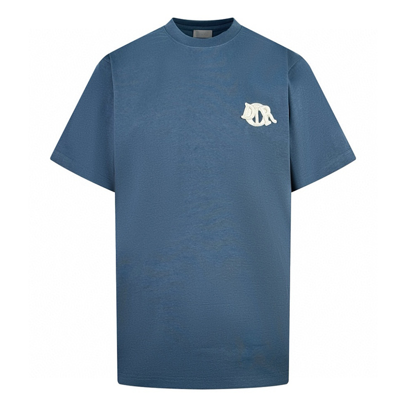 디올 Charm 코튼 반팔 티셔츠