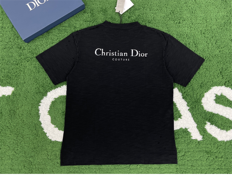 D I O R 디올 Couture 꾸뛰르 오가닉 저지 반팔 티셔츠 레플리카 7번 이미지 - 의류 | 세미샵 레플리카 사이트