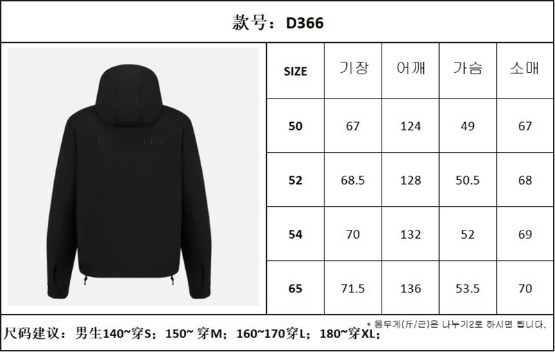 디올 디올 Couture 꾸뛰르 테크니컬 패브릭 후드 자켓 레플리카 1번 이미지 - 의류 | 세미샵 레플리카 사이트