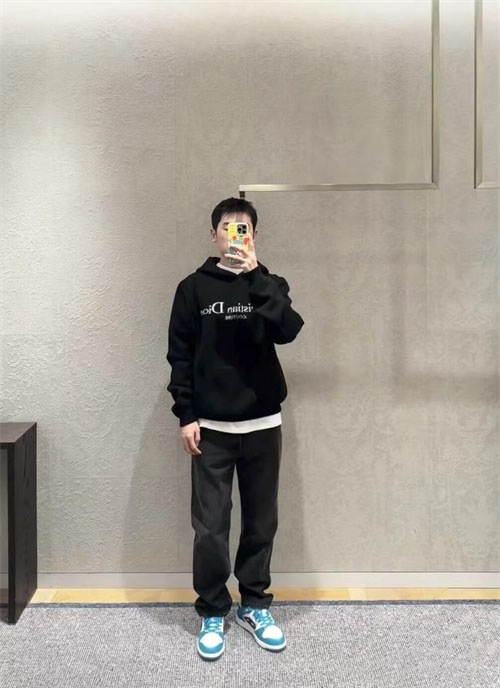 디올 Couture 라인드 스웨트셔츠 후드（레어） - 상세 이미지