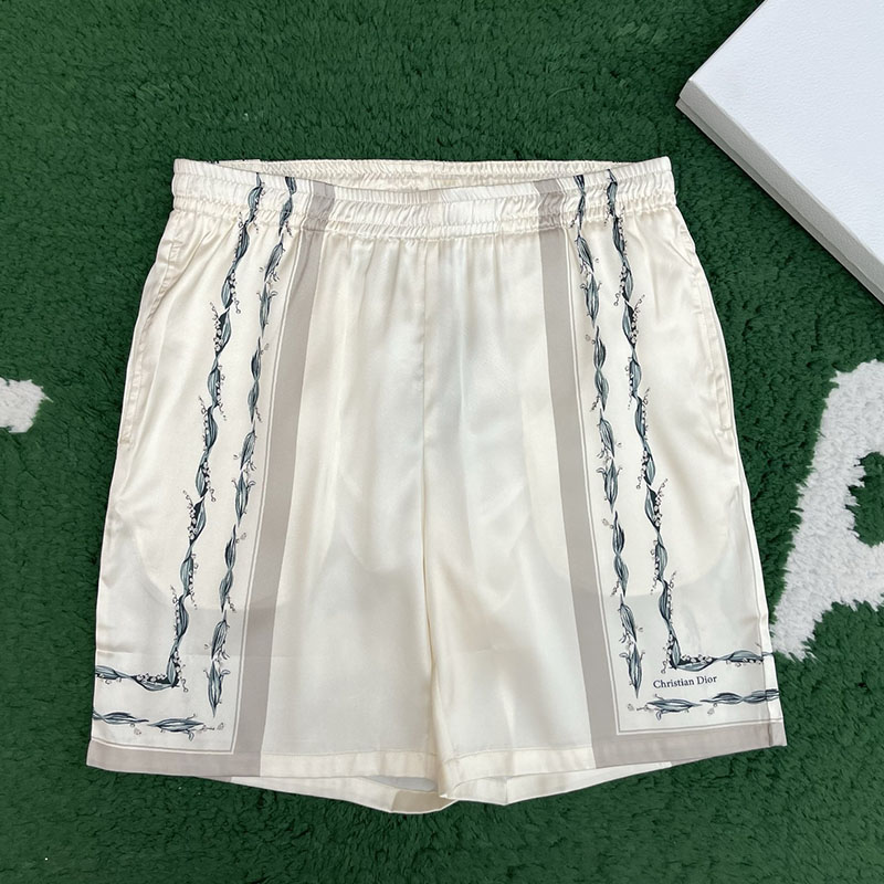 디올 Couture 은방울꽃 버뮤다 숏 팬츠