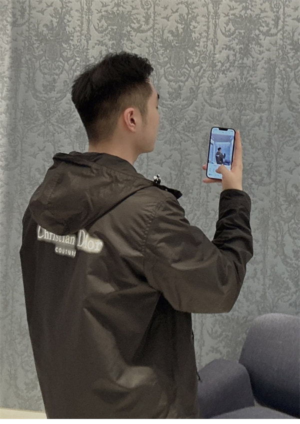 디올 Couture 헤일로 이펙트 윈드브레이커 자켓 (TJ공장) - 상세 이미지