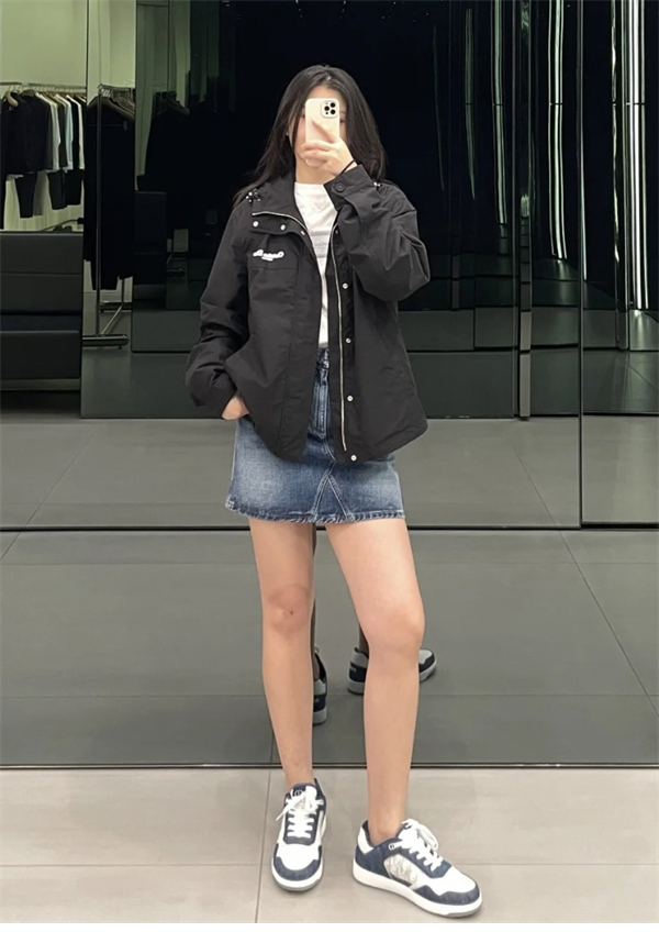 디올 Couture 헤일로 이펙트 윈드브레이커 자켓 (TJ공장) - 상세 이미지