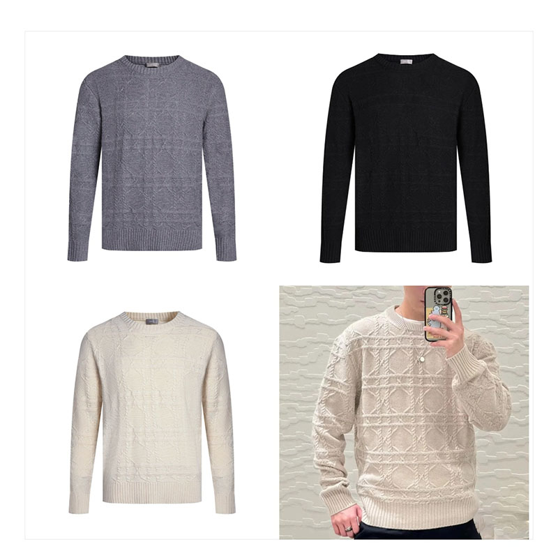 D I O R 디올 Icons 까나쥬 스웨터 니트 레플리카 1번 이미지 - 의류 | 세미샵 레플리카 사이트