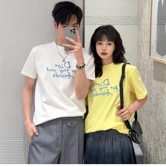 디올 x 힐튼 넬 캐주얼 반팔 티셔츠（레어） - 상세 이미지