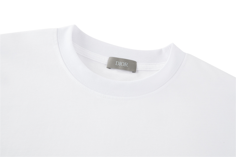 디올 디올 마운틴 1947 자수 패치 코튼 저지 티셔츠 레플리카 14번 이미지 - 의류 | 세미샵 레플리카 사이트