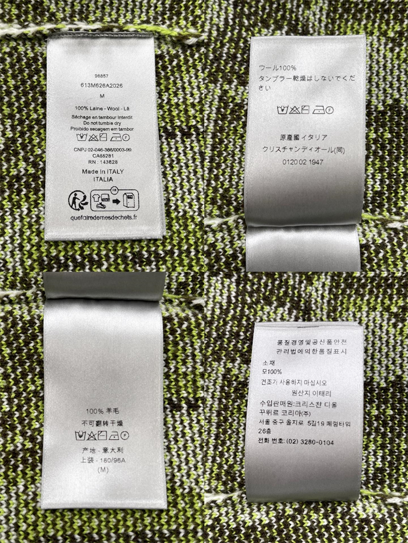 디올 디올 멀티 컬러 오블리크 올오버 스웨터 레플리카 11번 이미지 - 의류 | 세미샵 레플리카 사이트