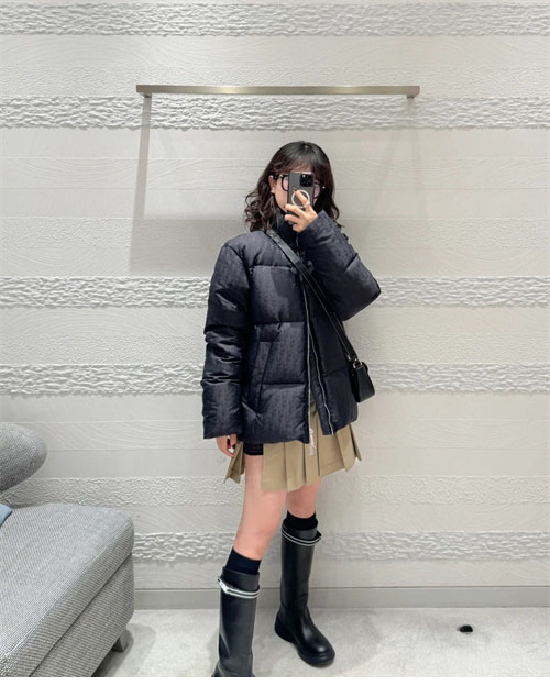 D I O R 디올 오블리크 다운 패딩 자켓 레플리카 3번 이미지 - 의류 | 세미샵 레플리카 사이트