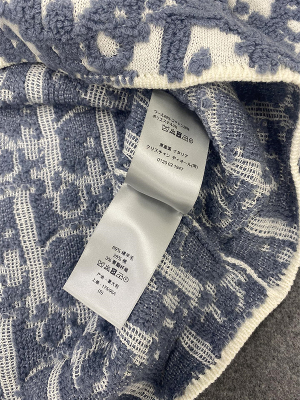 D I O R 디올 오블리크 스웨터 버진 울 코튼 블렌드 스웨터 레플리카 21번 이미지 - 의류 | 세미샵 레플리카 사이트