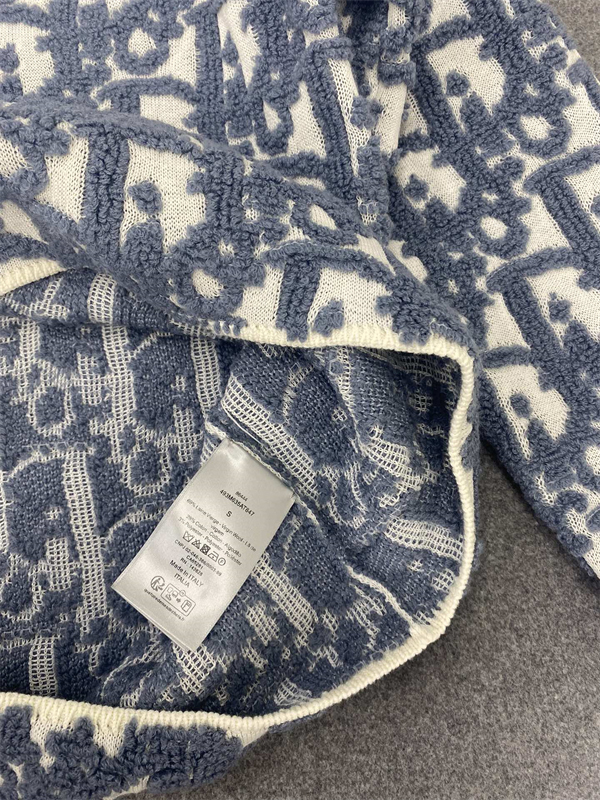 D I O R 디올 오블리크 스웨터 버진 울 코튼 블렌드 스웨터 레플리카 22번 이미지 - 의류 | 세미샵 레플리카 사이트