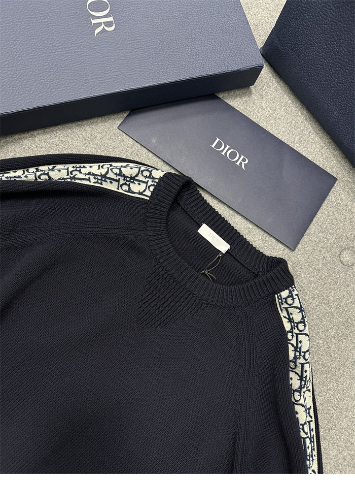 D I O R 디올 오블리크 인서트 니트 스웨터 레플리카 8번 이미지 - 의류 | 세미샵 레플리카 사이트