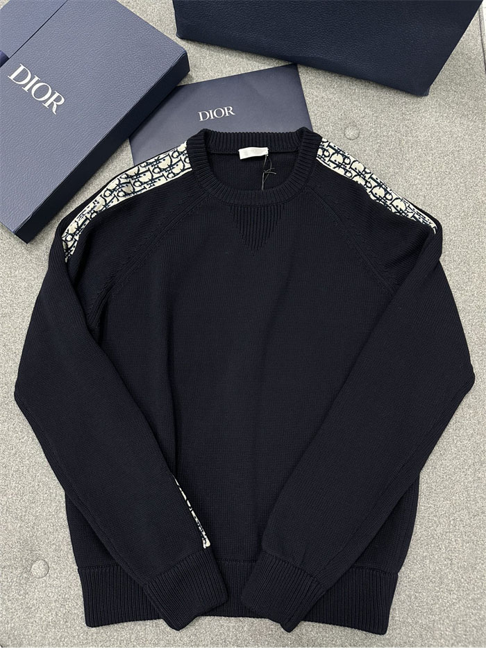 D I O R 디올 오블리크 인서트 니트 스웨터 레플리카 9번 이미지 - 의류 | 세미샵 레플리카 사이트
