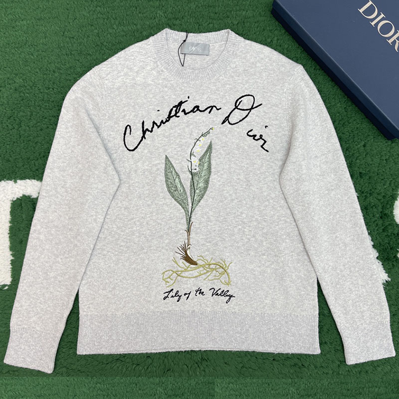 디올 은방울꽃 스웨터
