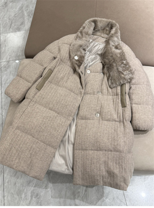 로로피아나 24FW 캐시미어 다운 자켓 - 상세 이미지