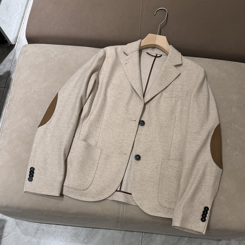 Loro Piana 로로피아나 투버튼 빈티지 레더 블레이저 레플리카 1번 이미지 - 의류 | 세미샵 레플리카 사이트