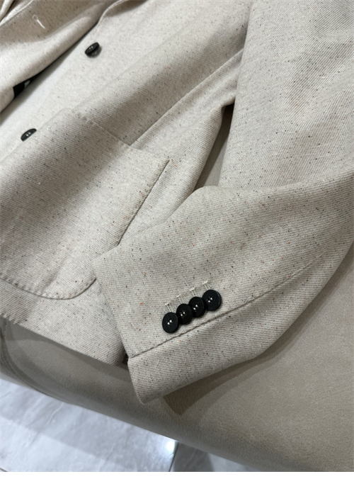 Loro Piana 로로피아나 투버튼 빈티지 레더 블레이저 레플리카 6번 이미지 - 의류 | 세미샵 레플리카 사이트