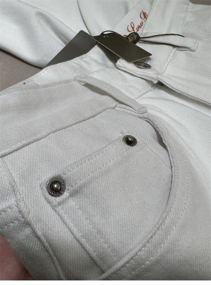 Loro Piana 로로피아나 화이트 데님 배기 팬츠 레플리카 10번 이미지 - 의류 | 세미샵 레플리카 사이트