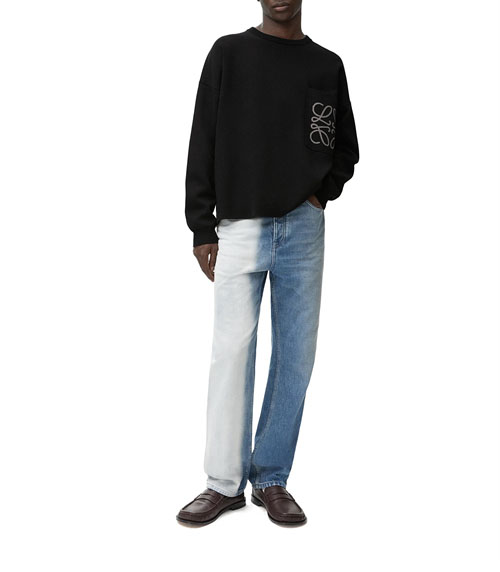 Loewe 로에베 아나그램 포켓 오버사이즈 맨투맨 3컬러 레플리카 1번 이미지 - 의류 | 세미샵 레플리카 사이트