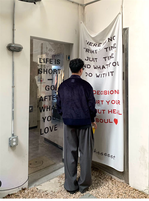 Loewe 로에베 코튼 캐시미어 벨벳 자켓 레플리카 17번 이미지 - 의류 | 세미샵 레플리카 사이트