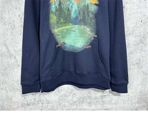 로에베 코튼 플리스 집업 스웨트 셔츠 - 상세 이미지