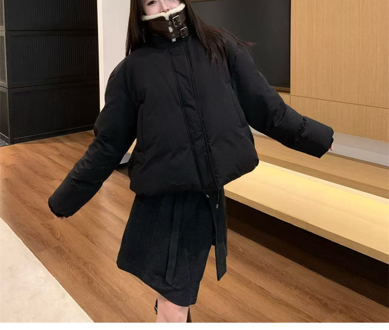 로에베 콘솔 클로저드 파이핑 테크니컬 코튼 블렌드 플리스 자켓 - 상세 이미지