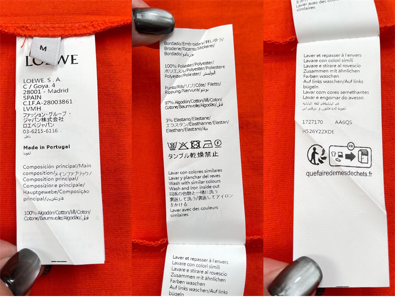 로에베 로에베 포켓 로고 릴랙스 핏 코튼 티셔츠 레플리카 10번 이미지 - 의류 | 세미샵 레플리카 사이트