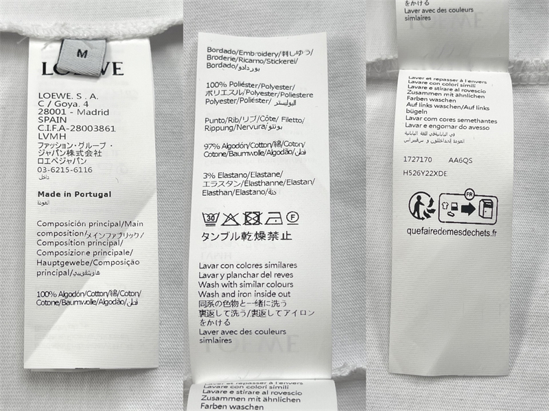 로에베 로에베 포켓 로고 릴랙스 핏 코튼 티셔츠 레플리카 26번 이미지 - 의류 | 세미샵 레플리카 사이트