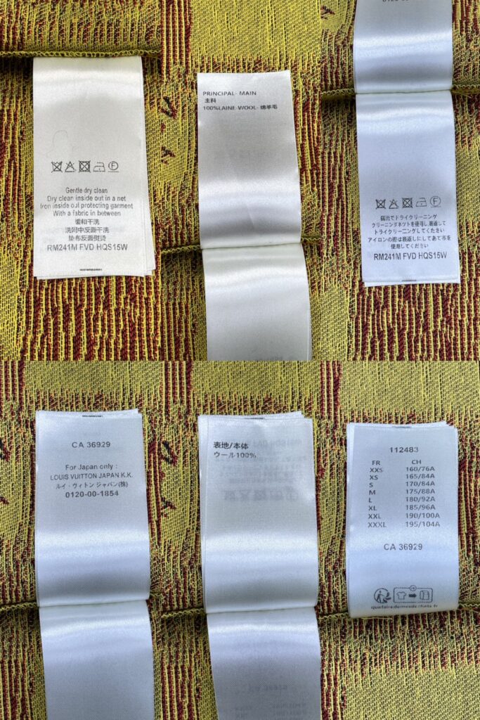 루이비통 24SS DAMIRE 체크 선염 셔츠 자켓 - 상세 이미지