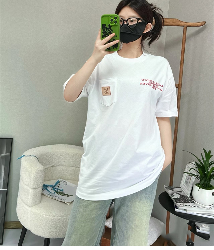 루이비통 24ss LV 반팔 티셔츠（세븐） - 상세 이미지