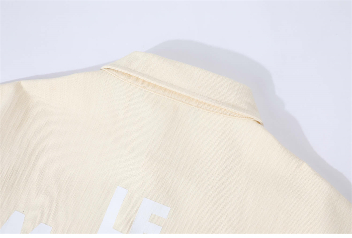 루이비통 25SS 실크 블렌드 숏 슬리브드 셔츠 남방（세븐） - 상세 이미지