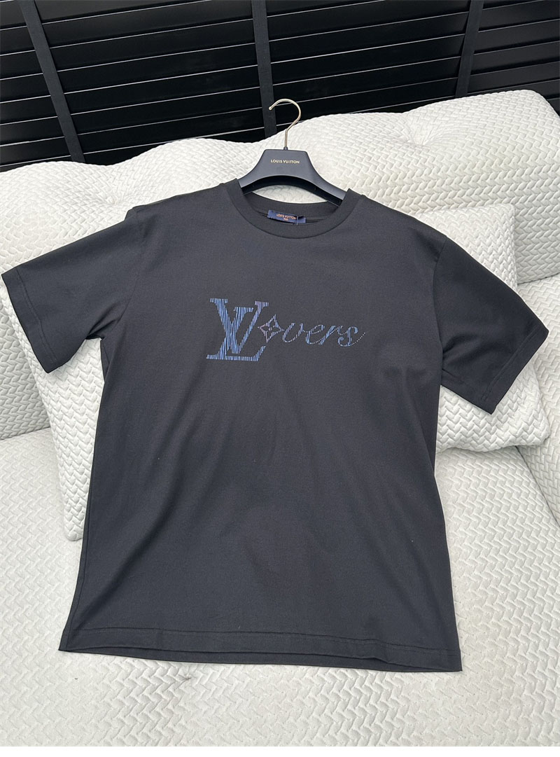 루이비통 25SS 이리데슨트 LV 남성 반팔 티셔츠 - 상세 이미지