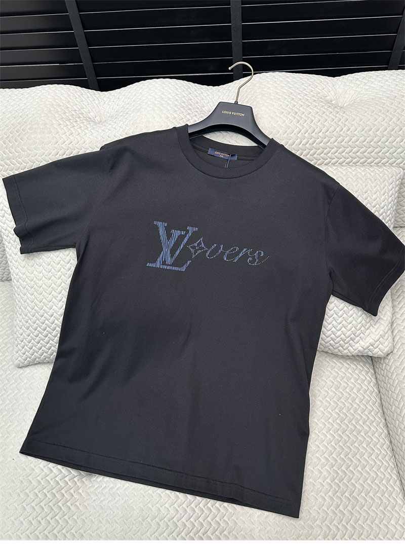 루이비통 25SS 이리데슨트 LV 남성 반팔 티셔츠 - 상세 이미지