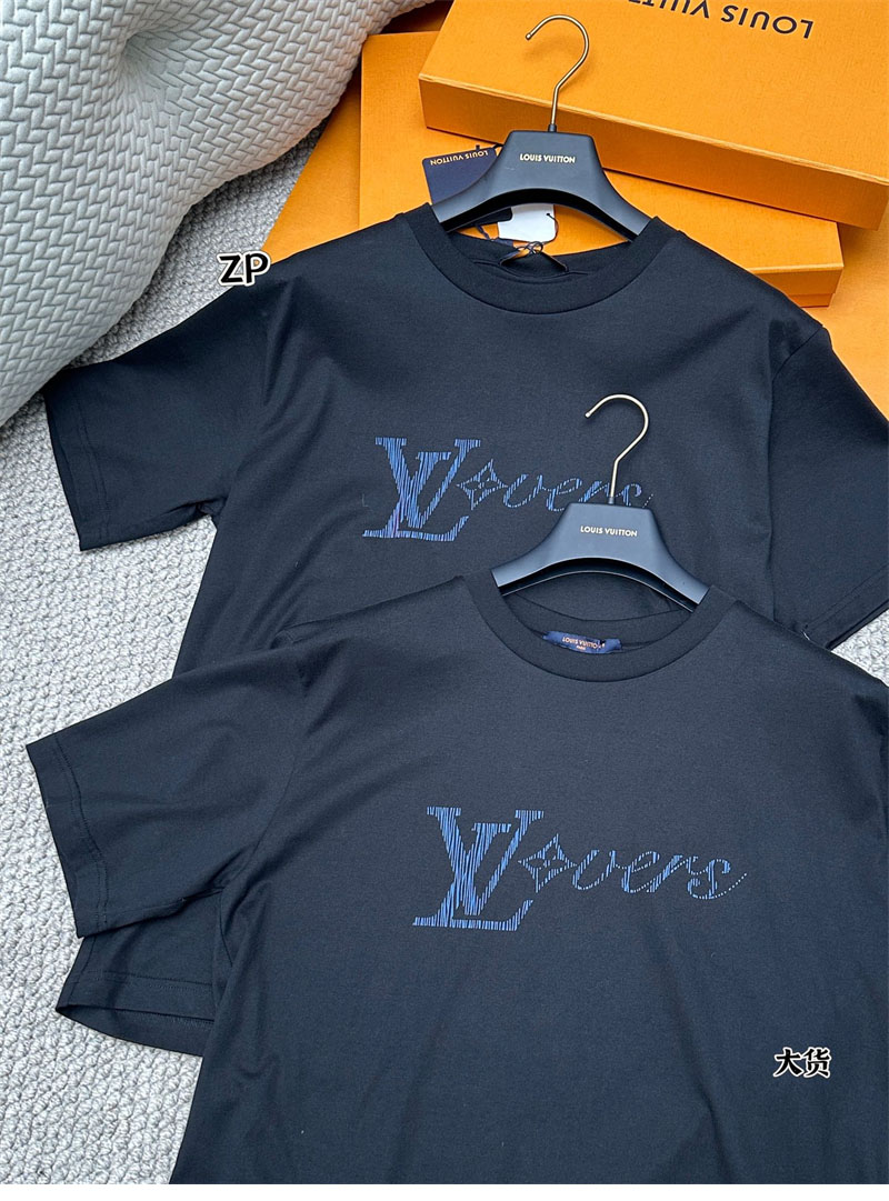루이비통 25SS 이리데슨트 LV 남성 반팔 티셔츠 - 상세 이미지