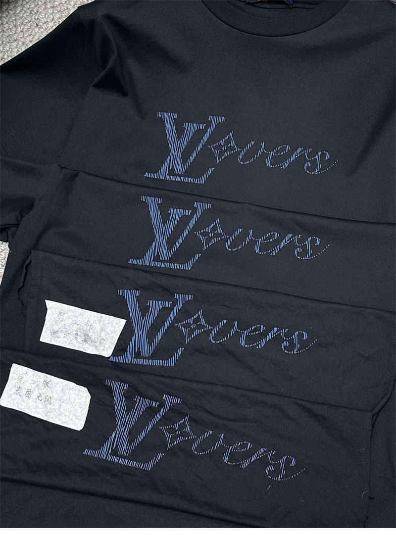 루이비통 25SS 이리데슨트 LV 남성 반팔 티셔츠 - 상세 이미지