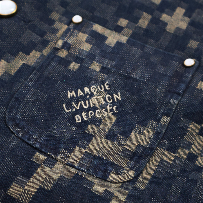 Louis Vuitton 루이비통 25ss 그래픽 카라리스 데님 자켓 레플리카 7번 이미지 - 의류 | 세미샵 레플리카 사이트