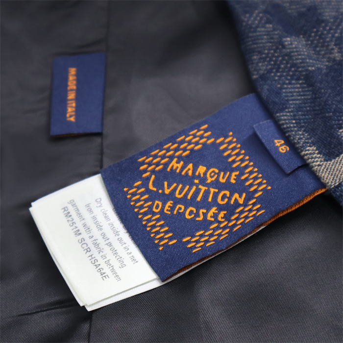 Louis Vuitton 루이비통 25ss 그래픽 카라리스 데님 자켓 레플리카 12번 이미지 - 의류 | 세미샵 레플리카 사이트