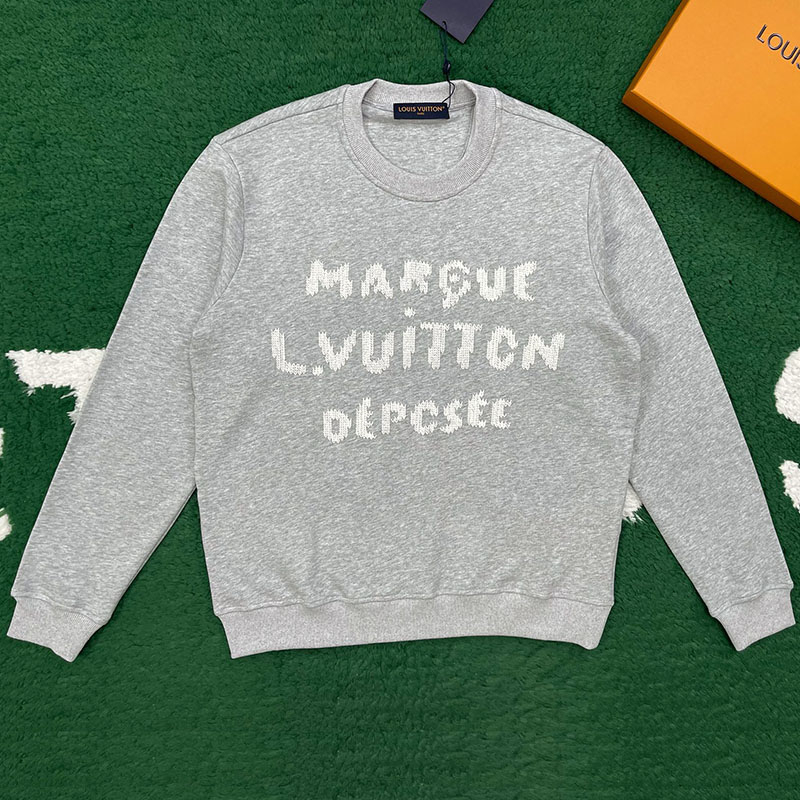 Louis Vuitton 루이비통 MLVD 엠브로이더드 시그니처 스웨트셔츠 맨투맨 레플리카 1번 이미지 - 의류 | 세미샵 레플리카 사이트